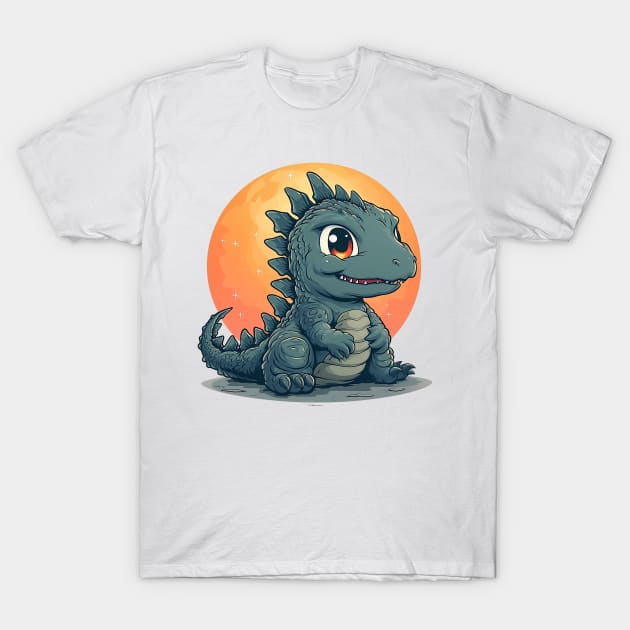 chibi godzilla T-Shirt by weirdesigns